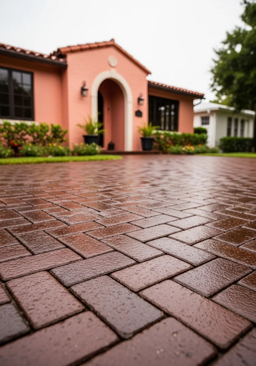 Close-up of a St. Petersburg historic home or modern waterfront property showing quality finishes and local style.